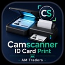 Camscanner ID Card Print - AM Traders Logo